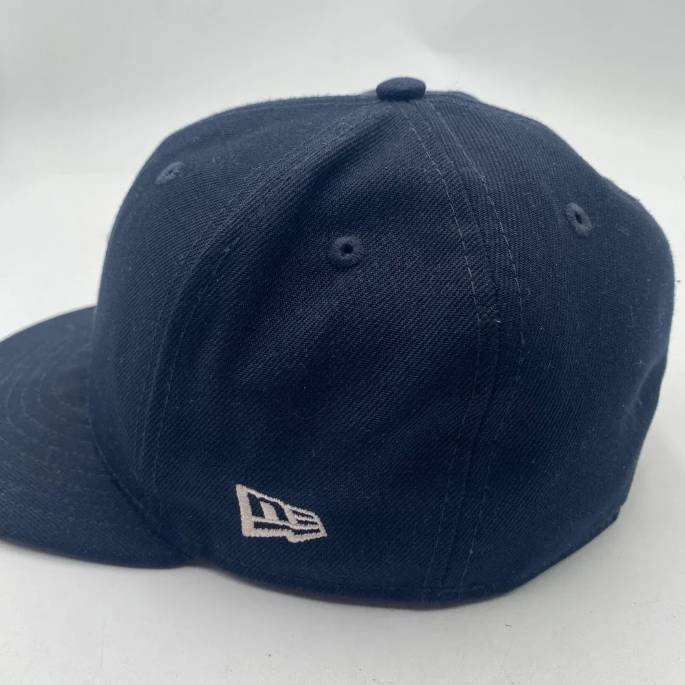 DETROIT TIGERS New Era 59FIFTY Fitted Hat 7 1/4 Navy 2005 All-Star Game Patch